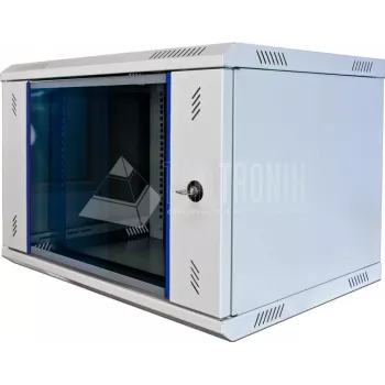 Wirewin WCAB PS2 600X450X15U rack de pared 15U gris