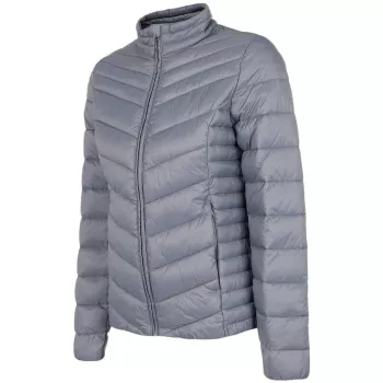 Chaqueta vaquera para mujer 4F H4Z22 KUDP002 32S - Azul claro, Talla S