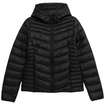 Chaqueta de plumón para mujer 4F F095 Deep Black 4FSS23TDJAF095 20S