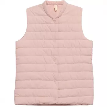 Chaleco acolchado de mujer en rosa claro Outhorn HOL22 KUDP600 56S talla S