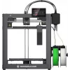 WonderMaker ZR Impresora 3D con Wi-Fi, volumen de impresión 300 x 300 x 300 mm, impresión en 4 colores, marco metálico, gris