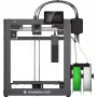 WonderMaker ZR Impresora 3D con Wi-Fi, volumen de impresión 300 x 300 x 300 mm, impresión en 4 colores, marco metálico, gris