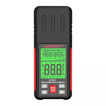 Medidor de humedad de madera Habotest HT633