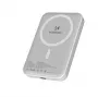 Wozinsky Batería externa magnética de 10.000 mAh blanca