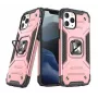 Wozinsky Funda Ring Armor con Soporte Tough Rugged para Apple iPhone 13 Pro Max Rosa