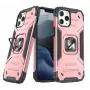 Wozinsky Apple iPhone 13 Funda Rose Ring Armor con Soporte Resistente Rosa