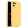 Wozinsky Apple iPhone XS Max Funda de silicona Amarilla
