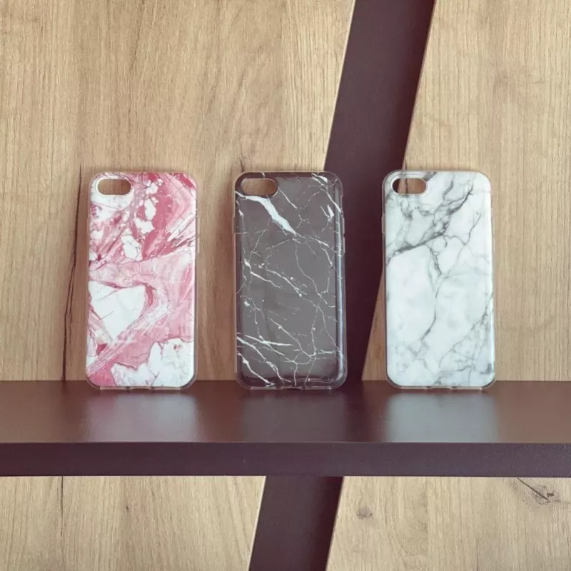 Wozinsky Black Marble funda TPU para Samsung A73