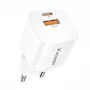 Wozinsky CMWCW fuente de alimentación 20W USB-C / USB-A - blanca