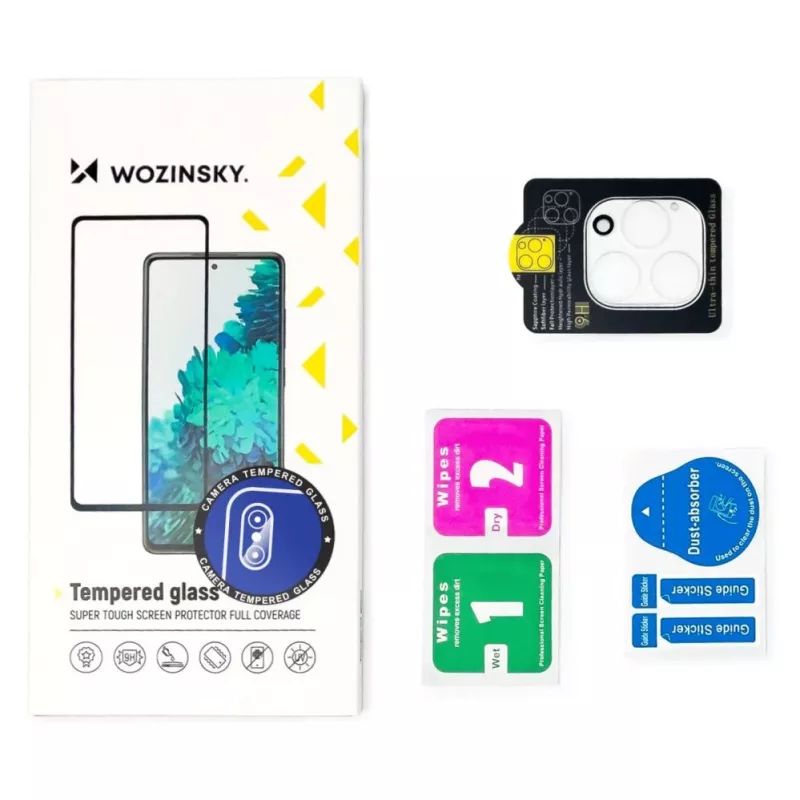 Wozinsky Full Camera Glass cristal templado para Google Pixel 6a 9H