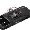 Wozinsky Ring Armor Case para Google Pixel 7 Pro - Funda blindada con anillo magnético - Negro