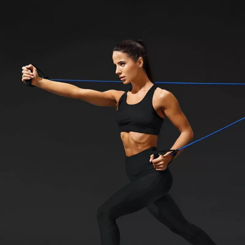Wozinsky juego de 5 bandas de fitness Exercise Expander + accesorios (WRTS5-01)