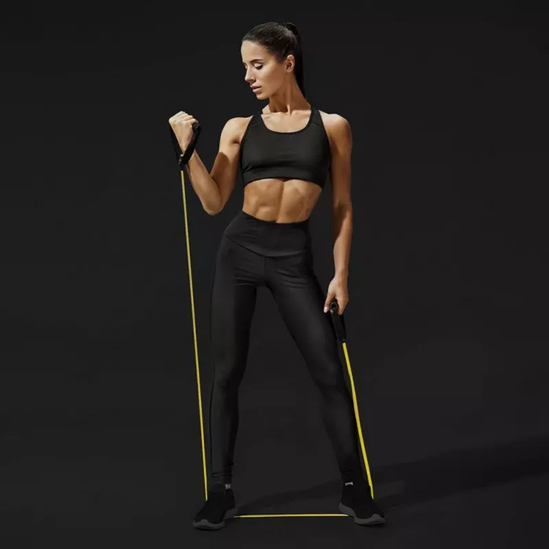 Wozinsky juego de 5 bandas de fitness Exercise Expander + accesorios (WRTS5-01)