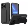 Wozinsky funda de silicona con soporte para Apple iPhone 13 Pro, negro