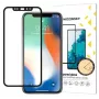 Wozinsky Protector de Pantalla Super Tough Full Glue Cristal Templado Completo Compatible con Funda para Apple iPhone XR / iPhone 11 Negro