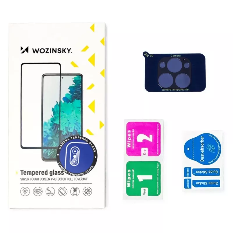 Wozinsky protector de lente de cámara de vidrio templado 9H para iPhone 12