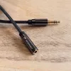 Wozinsky Cable USB-C a USB-C 3m Negro 60W PD carga rápida y sincronización de datos