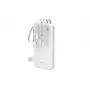 Wozinsky W11-W Batería Externa 10000mAh 10W con Cables Integrados y Linterna Blanco