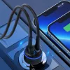 Wozinsky WDCCAC Cargador de Coche USB-C USB-A 36W - Negro
