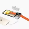 Wozinsky White Lightning (macho) - Cable USB-A a Lightning 1m, Blanco