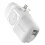Wozinsky White Lightning (macho) - Cable USB-A a Lightning 1m, Blanco