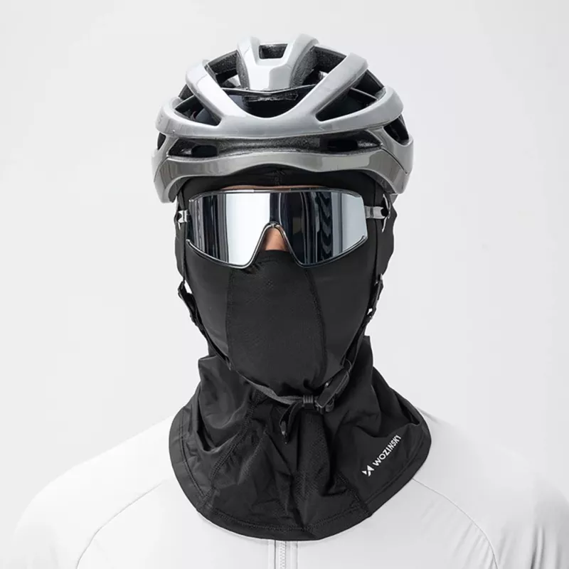 Wozinsky WKM-01B pasamontañas para moto/bicicleta, negro