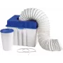Xavax 00111341 Depósito de condensados para secadoras de evacuación, 7 L, Blanco/Azul