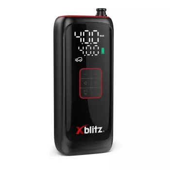 Bomba eléctrica Xblitz AIRMASTER 150 PSI digital LED con parada automática