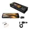 XBLITZ REFLEX 4K dashcam de doble canal con cámara trasera, Wi-Fi, GPS, HDR, 4K UHD frontal + Full HD trasera