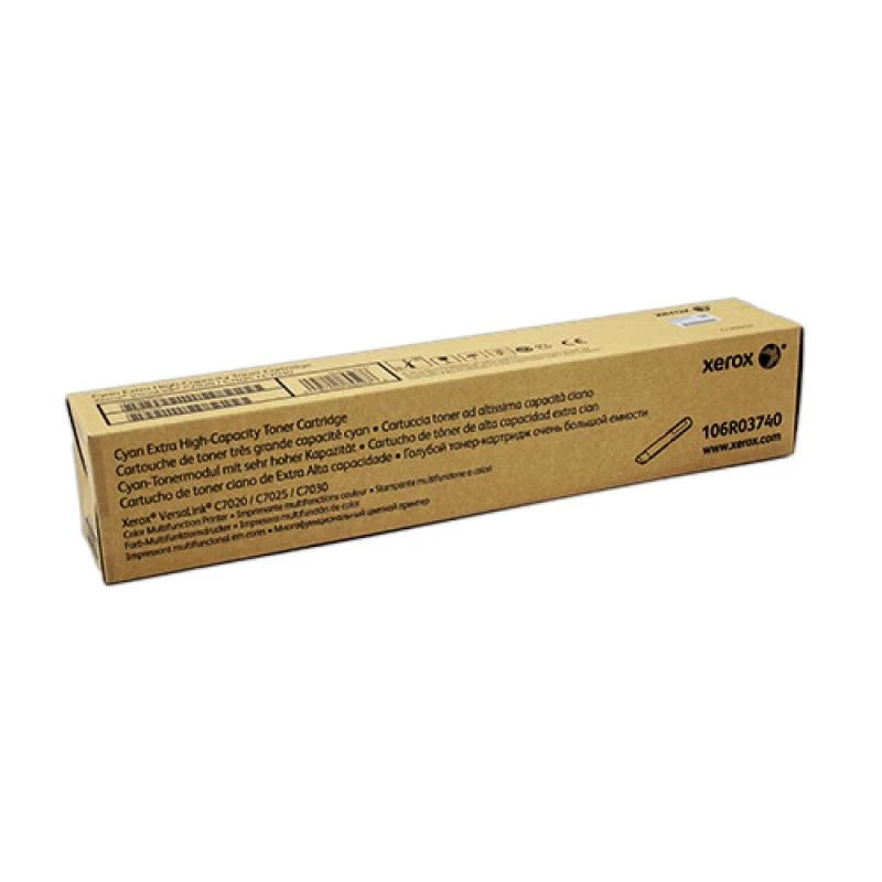 Xerox 106R03740 Cartucho de tóner cian para VersaLink C7020/C7025/C7030, 16.500 páginas
