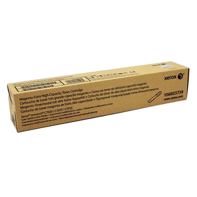 Tóner original Xerox 106R03739 magenta – para VersaLink C7020/C7025/C7030 (16.500 páginas)