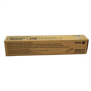 Cartucho de tóner original Xerox amarillo (106R03738) para VersaLink C7020/C7025/C7030 - 16.500 páginas