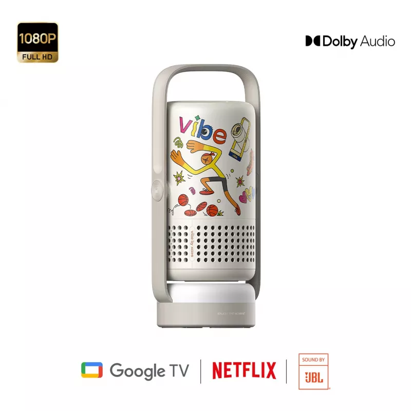 XGIMI Vibe One Cloud Ash proyector FHD gris