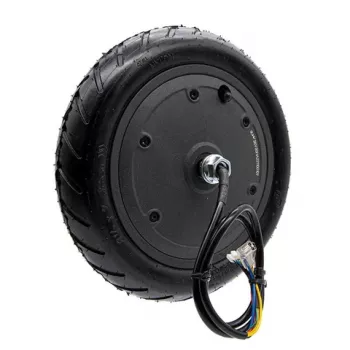 Xiaomi M365 Motor con Neumático - Motor de Buje DC Sin Escobillas 350W, Neumático Sin Cámara de 10