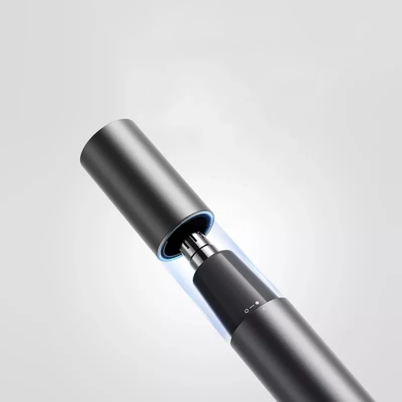 Xiaomi Recortador de pelo de la nariz BHR8997GL con cabezal rotatorio de doble cuchilla, lavable IPX7, a pilas, Negro