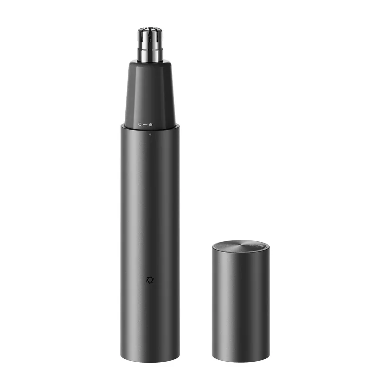 Xiaomi Recortador de pelo de la nariz BHR8997GL con cabezal rotatorio de doble cuchilla, lavable IPX7, a pilas, Negro