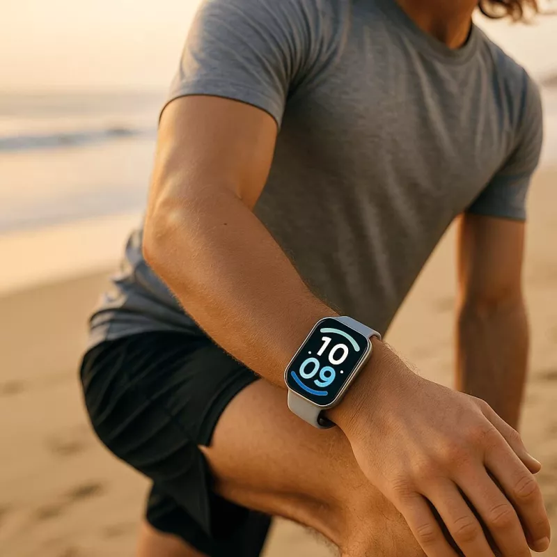 Smartwatch Xiaomi Redmi Watch 6 Active Matte Silver con pantalla AMOLED, GPS, llamadas por Bluetooth, batería de 14 días