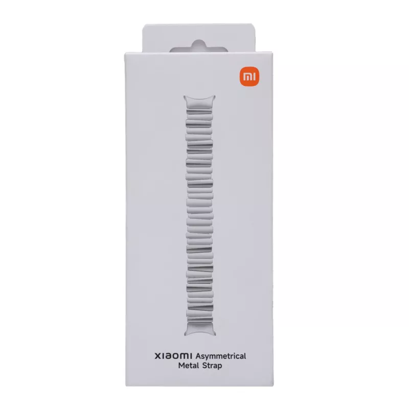 Xiaomi Smart Band 10 correa metálica asimétrica – plateada
