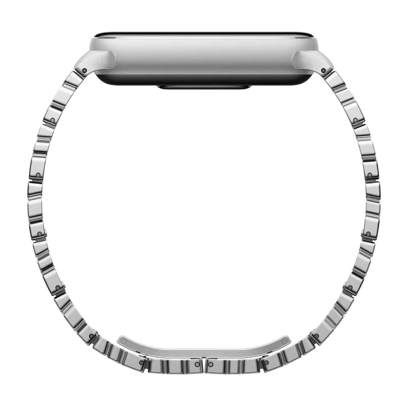 Xiaomi Smart Band 10 correa metálica asimétrica – plateada