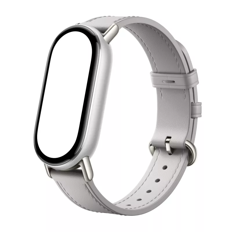 Xiaomi Smart Band 10 Correa de piel - gris