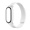 Xiaomi Smart Band 10 Correa magnética de piel Kona - Blanco Glaciar