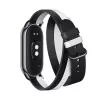 Xiaomi Smart Band 8 correa de doble vuelta - negra y blanca