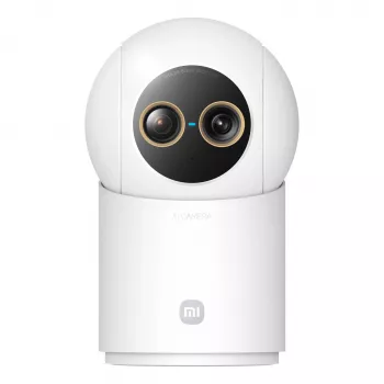 Xiaomi Smart Camera C701 Pro Cámara de vigilancia interior 4MP 2.5K WLAN con giro/inclinación, visión nocturna, audio bidireccional, soporte MicroSD, blanca