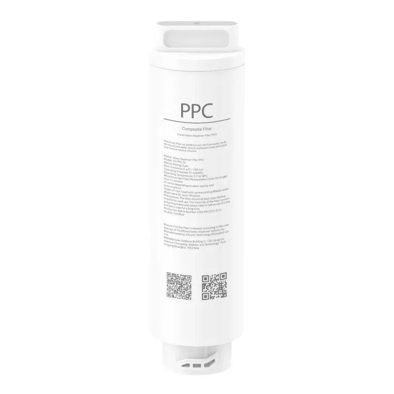 Xiaomi Smart Filtered Water Dispenser Filtro compuesto PPC