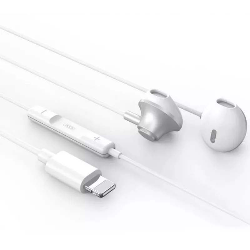 XO Auriculares con cable universales EP71 Lightning Blancos