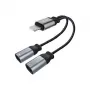 XO Adaptador Lightning to Lightning X2