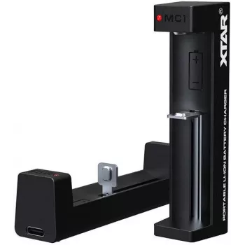 XTAR MC1 Cargador de batería de ion-litio de un solo canal USB-C