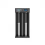 XTAR MC2+ Cargador para baterías cilíndricas Li-Ion 18650