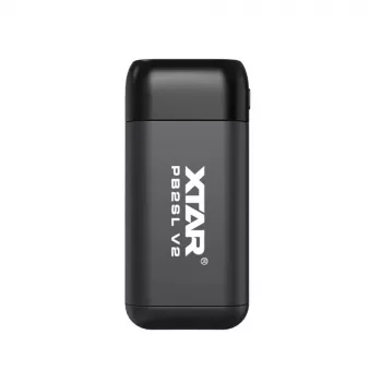 XTAR PB2SLV2 Cargador de baterías 18650 y power bank con USB-C PD3.0 y QC3.0
