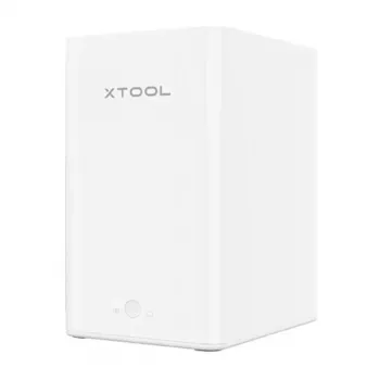 xTool Extractor de humos de sobremesa - Filtro H13 HEPA y carbón activo de 3 etapas, caudal de aire 100 m³/h, 100W, AC 100-240V